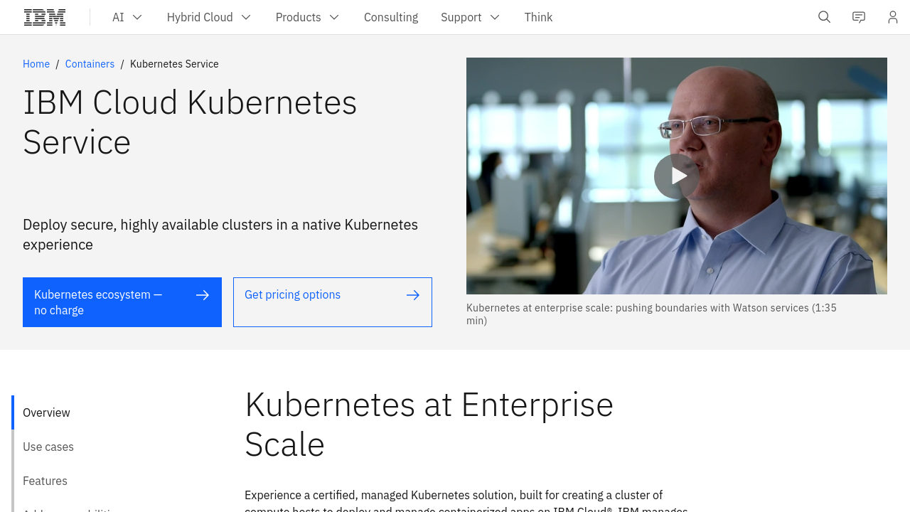 IBM Cloud Kubernetes Service